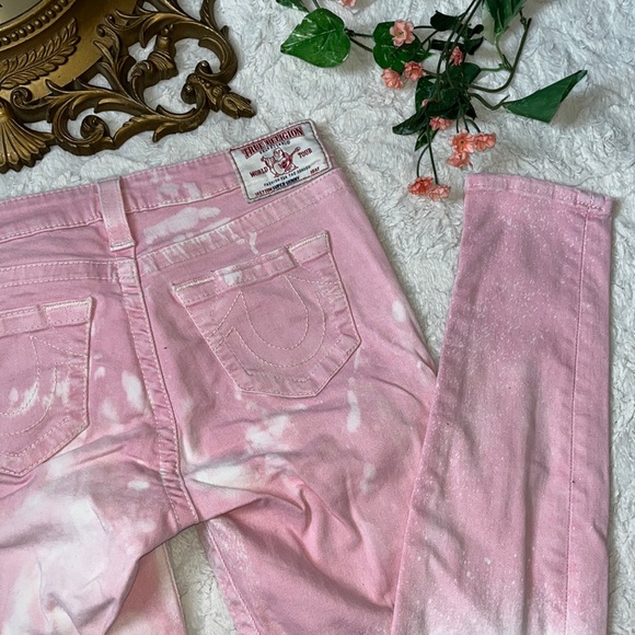 True Religion Denim - Pink True Religion Super Skinny Jeans
